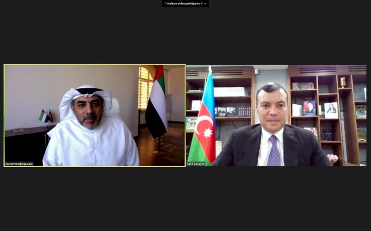 Azerbaijan, UAE mull socio-economic ties, Nagorno-Karabakh conflict