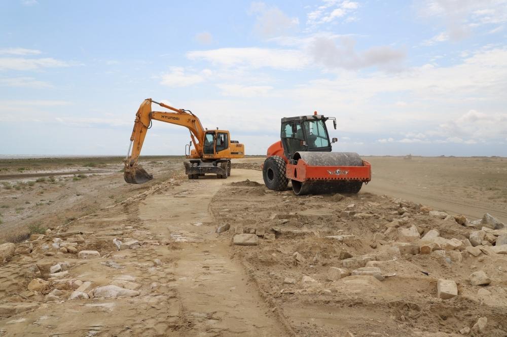 Water reservoir construction kicks off in Salyan district [PHOTO]