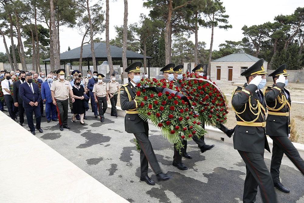 The commemoration ceremonies took place to honor servicemen who died as Shehids in Tovuz battles [PHOTO]