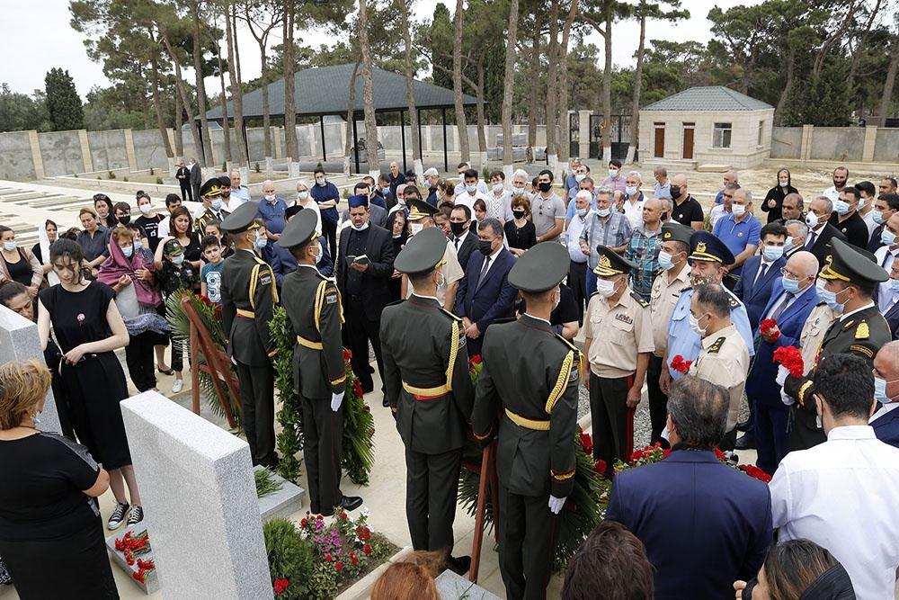 The commemoration ceremonies took place to honor servicemen who died as Shehids in Tovuz battles [PHOTO] - Gallery Image