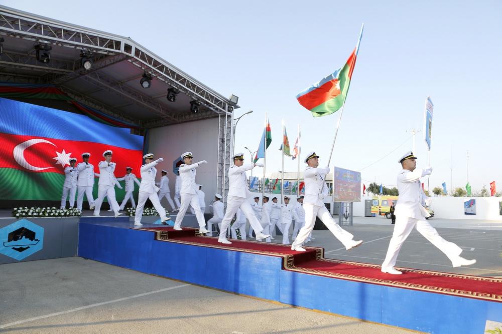 Azerbaijani, Russian defence ministers inaugurate Sea Cup int'l competition in Baku [PHOTO/VIDEO]