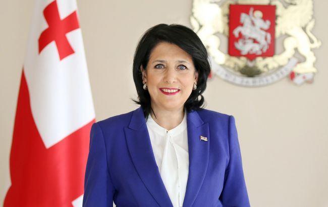 Georgian president congratulates First VP of Azerbaijan Mehriban Aliyeva