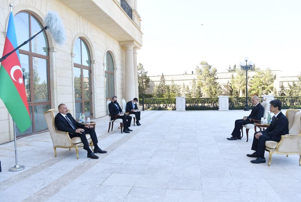 President Aliyev: Relations with Japan developing very successfully [UPDATE]