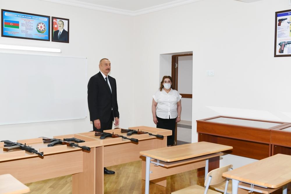 President Aliyev inaugurates new school building in Baku's district [UPDATE]