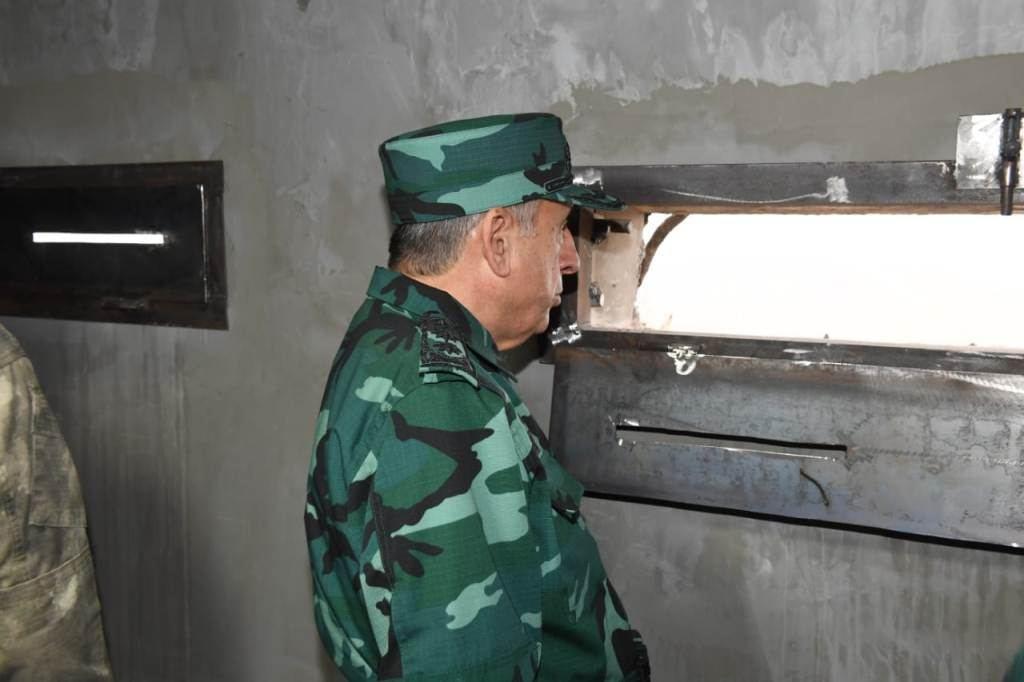 Senior military officials inspect military units on border with Armenia [PHOTO] - Gallery Image