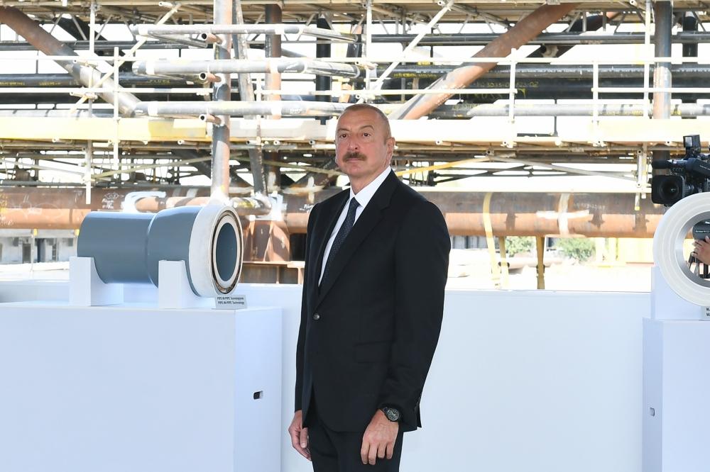 President Aliyev: Azerbaijani oil fully serves interests of citizens [UPDATE]