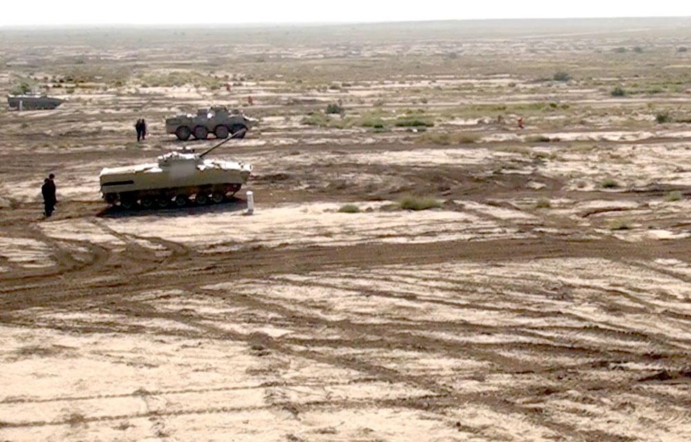 Drills held for armored vehicle crews of Azerbaijani Army [PHOTO/VIDEO]