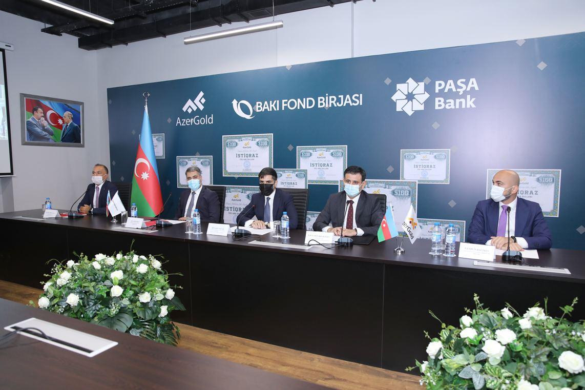 Baku Stock Exchange holds meeting on issuance of AzerGold's bonds [PHOTO]