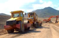 Road in border village of Gazakh region overhauled