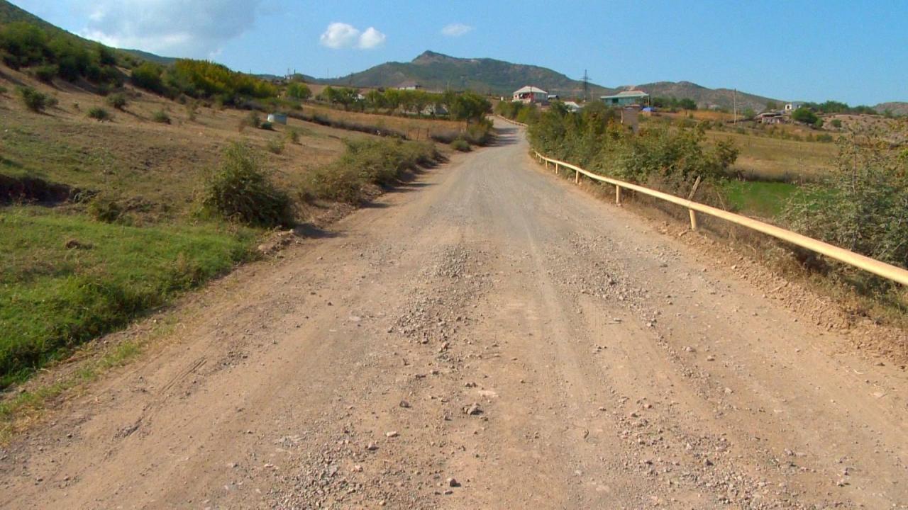 Road in border village of Gazakh region overhauled - Gallery Image