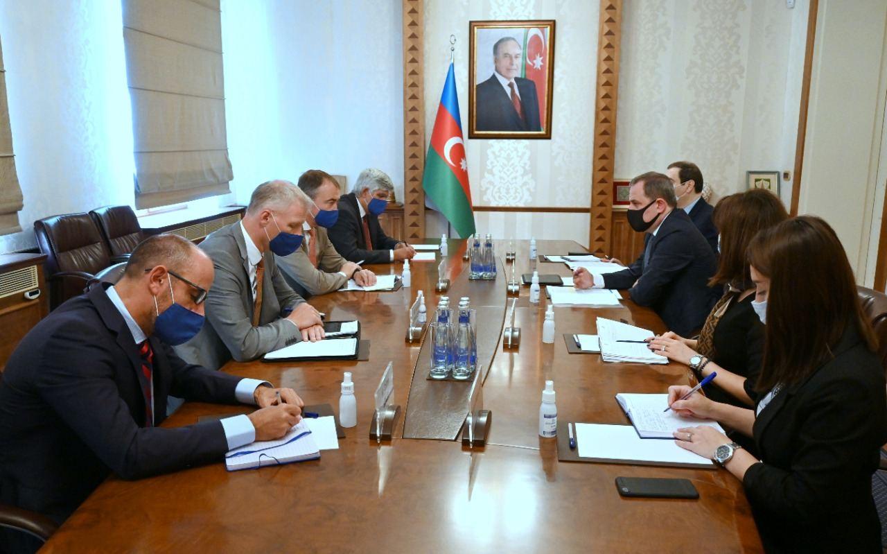 Azerbaijan's FM meets with EU Special Representative for South Caucasus [PHOTO]