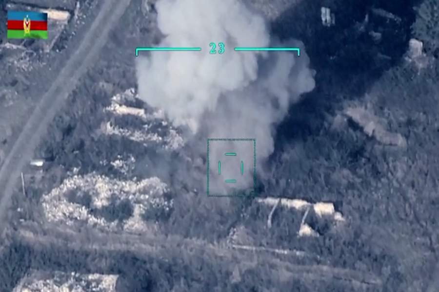 Azerbaijani Defense Ministry shared video footage from battlefield [VIDEO]
