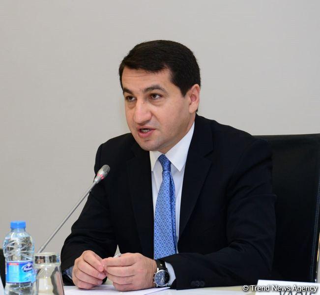 Hikmat Hajiyev: Armenians distributing old videos