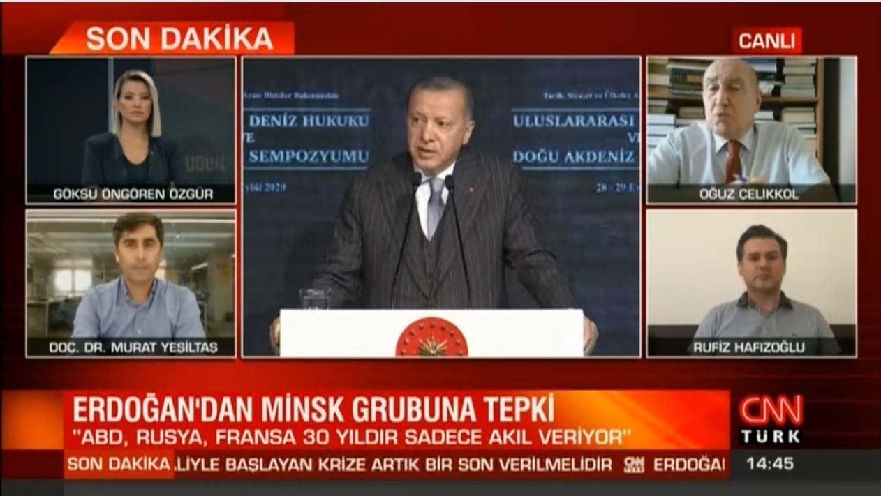 Trend News Agency's chief editor talks Karabakh conflict on CNN Turk [PHOTO/VIDEO]