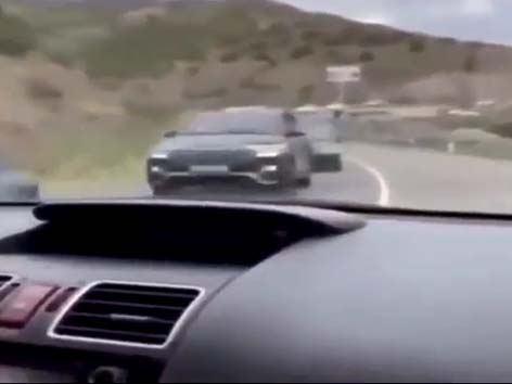 Hundreds of cars with Armenians leaving Nagorno-Karabakh region of Azerbaijan [VIDEO]