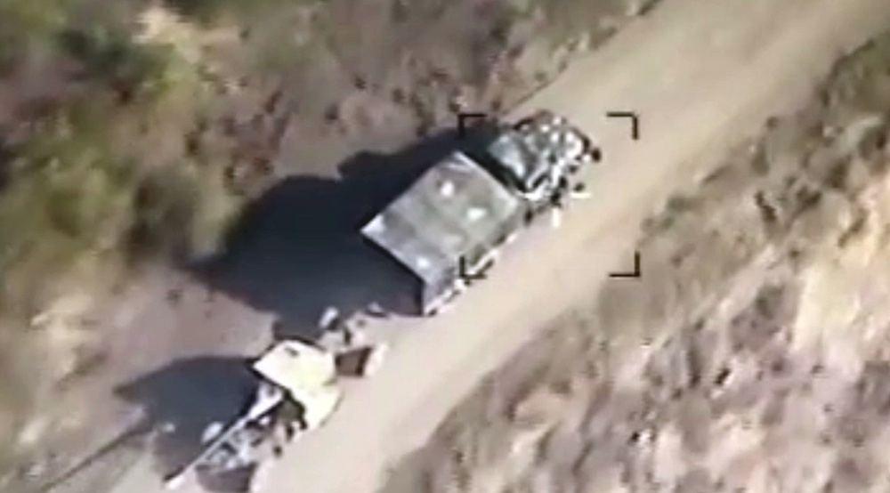 Azerbaijan discloses Armenia’s military equipment taken out Sept. 30 [VIDEO]