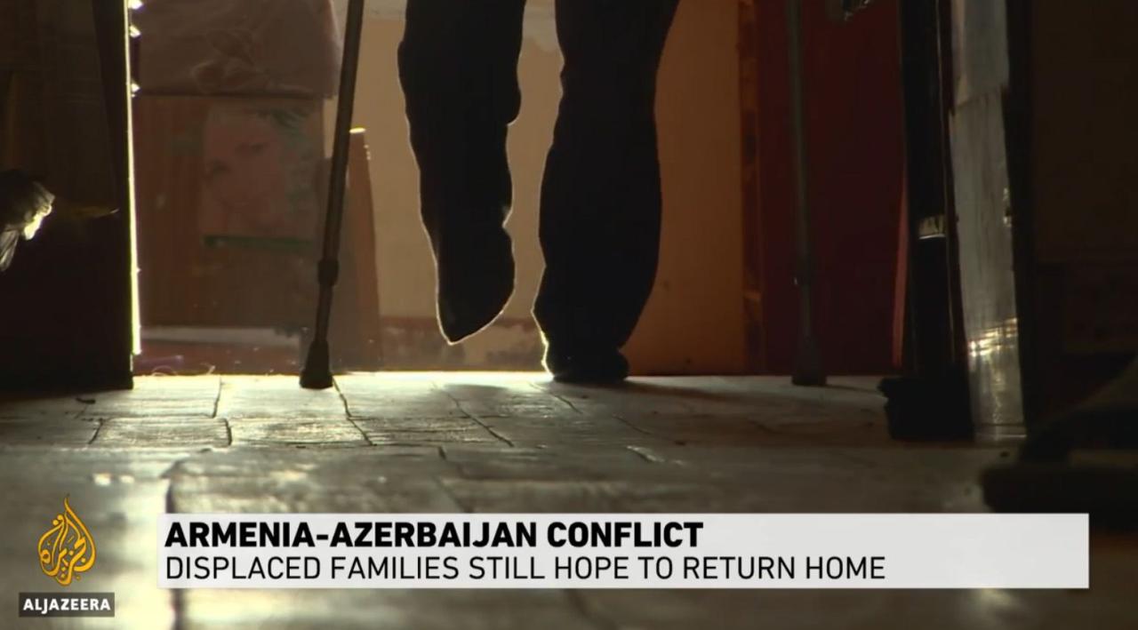 Al Jazeera prepares report on lasting effects of Karabakh conflict to IDPs [VIDEO]