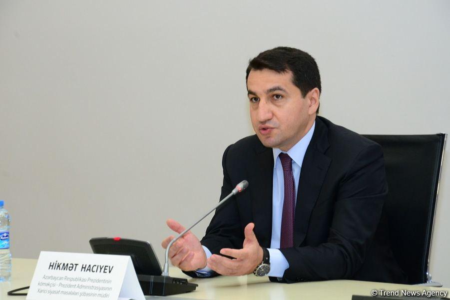 Assistant to president: Azerbaijan exposing Armenia's lies