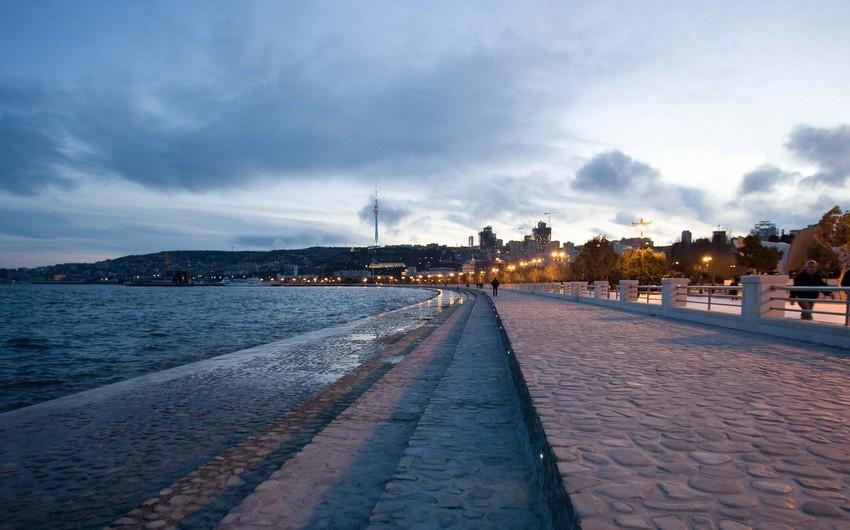 Baku awaits changeable cloudy weather