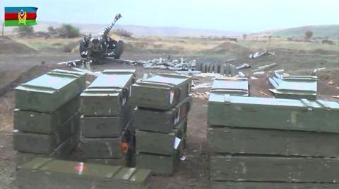 Azerbaijan reveals footage of captured vehicles of Armenian troops [VIDEO]