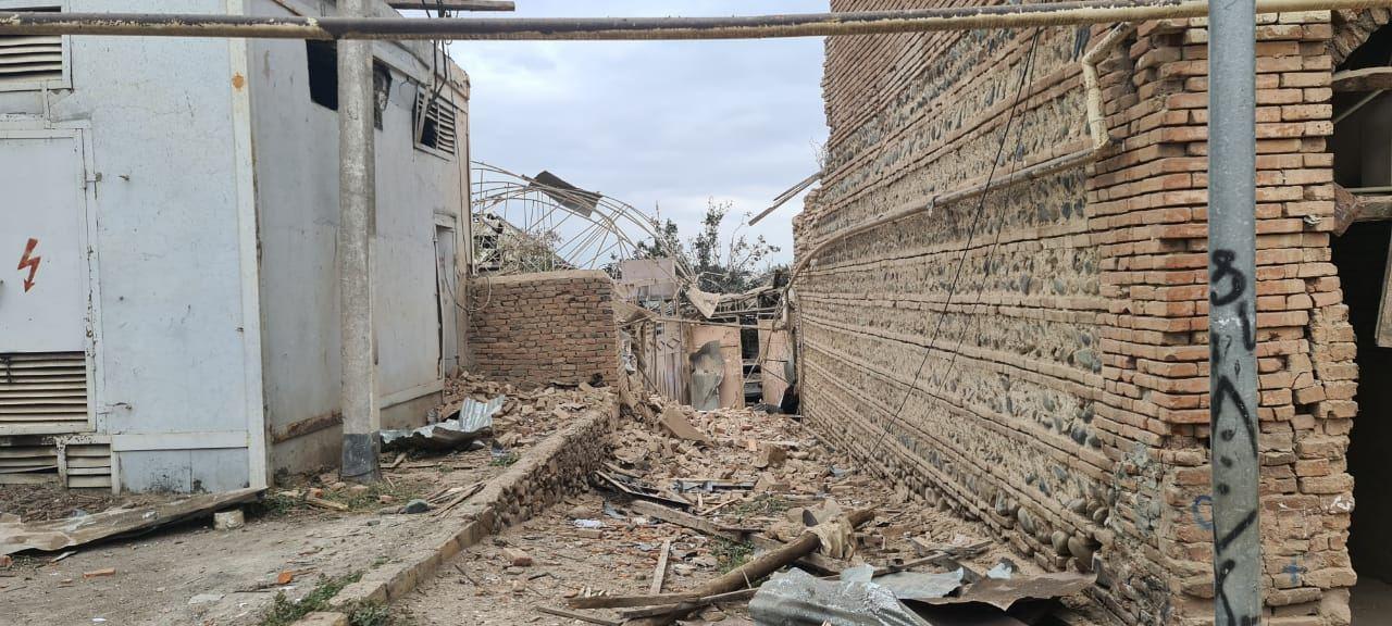 Azerbaijan's Ganja under fire once again by Armenian troops