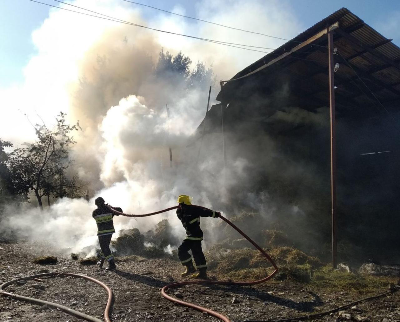 Armenia's continuous shelling causes fires, destruction of Azerbaijani civilian facilities [PHOTO]