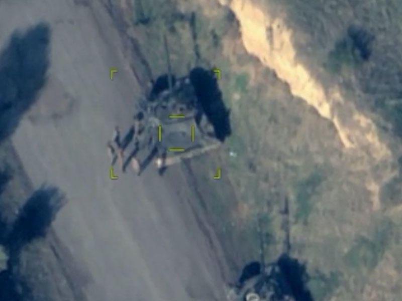 Azerbaijani army destroys one more armored unit of Armenian armed forces [VIDEO]