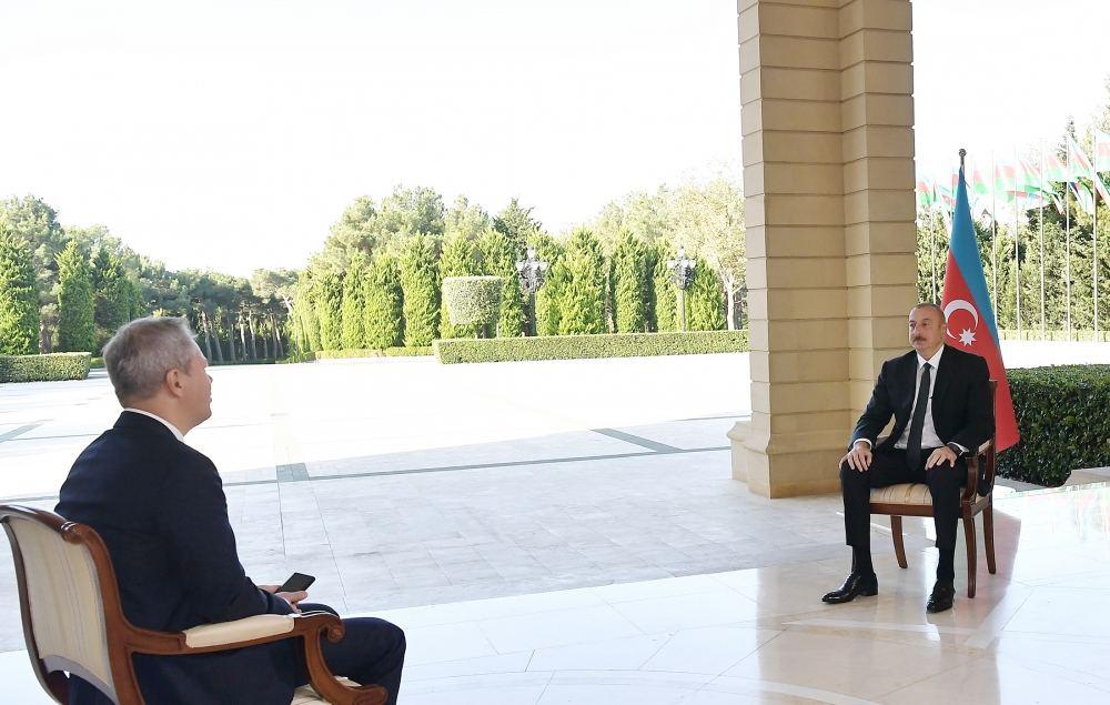 President Ilham Aliyev: We are going to the end, we didn't stop