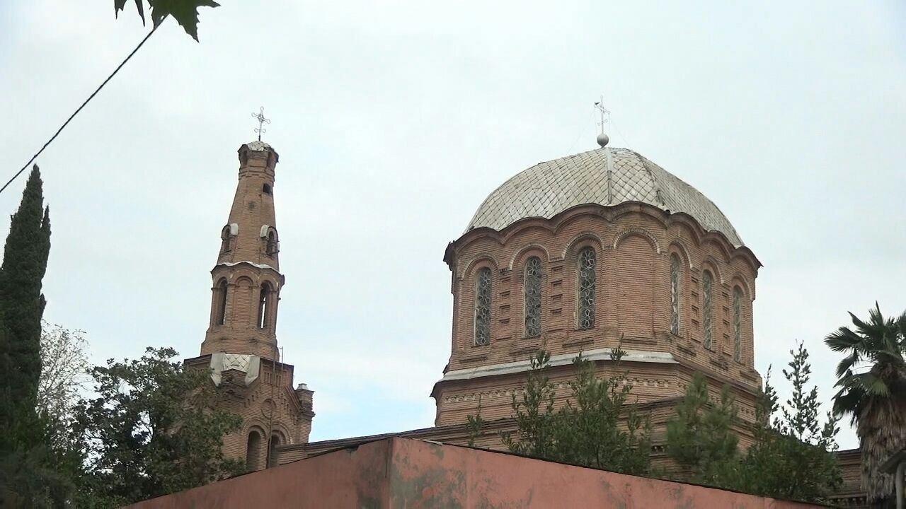 Old Orthodox church in Ganja damaged in Armenian missile attack