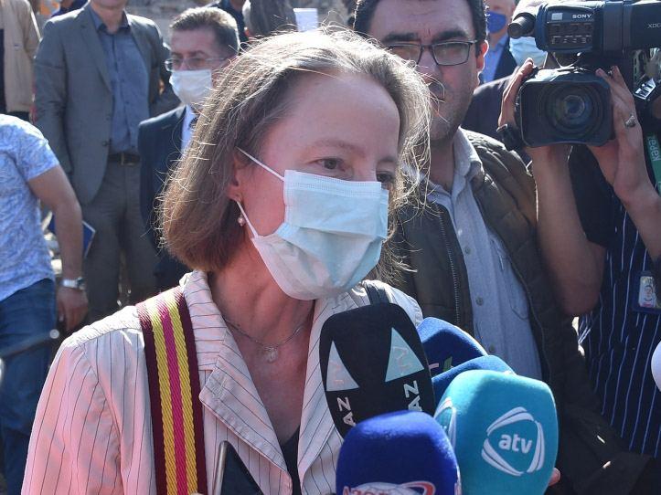 Swiss envoy visits Armenian-hit Ganja