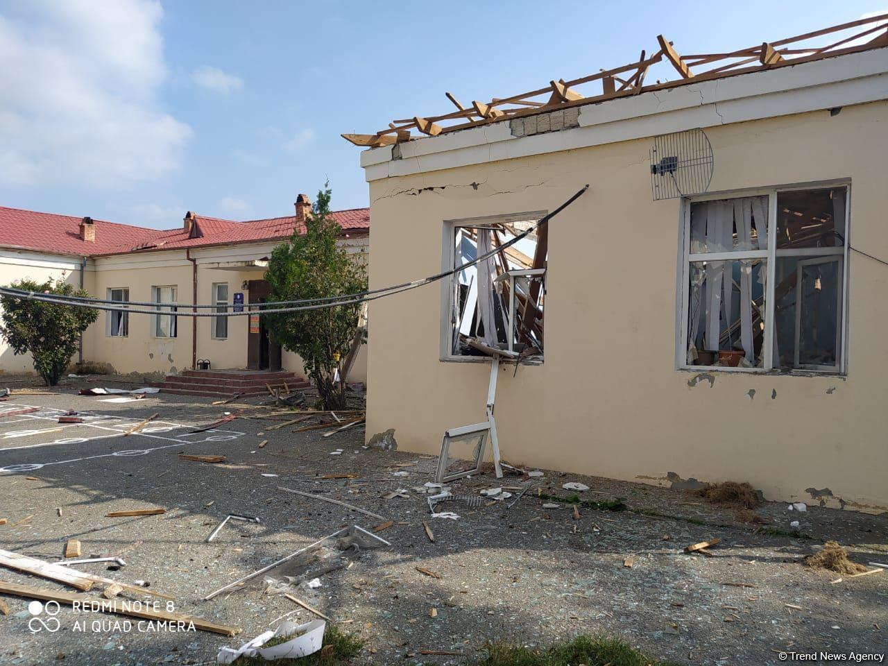 Destroyed school in Azerbaijan’s Tartar [PHOTO/VIDEO]