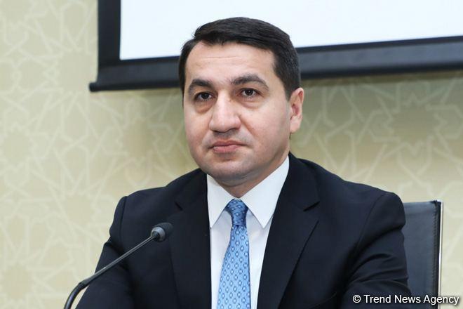Hikmat Hajiyev holds telephone conversation with Turkish presidential spokesman Ibrahim Kalin