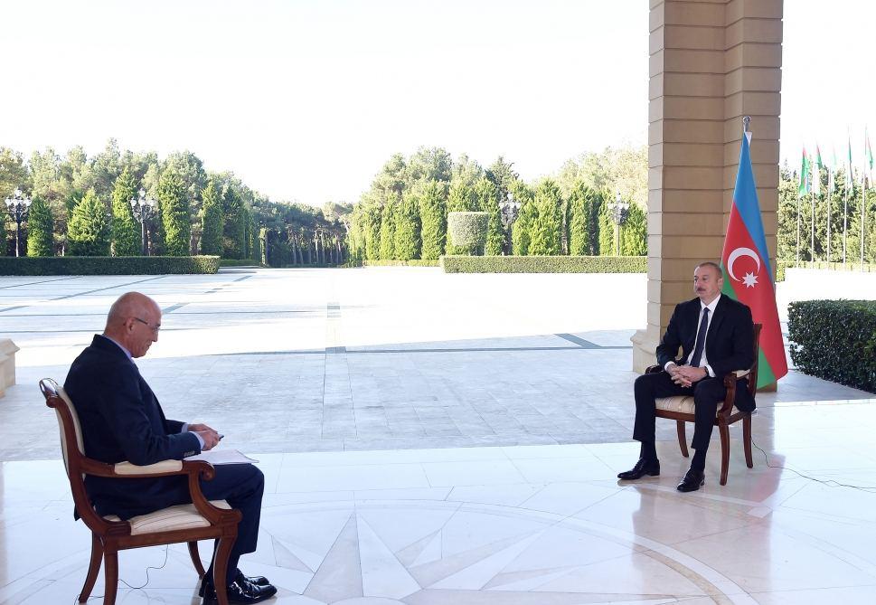 President Ilham Aliyev interviewed by Turkish NTV TV channel [UPDATE]