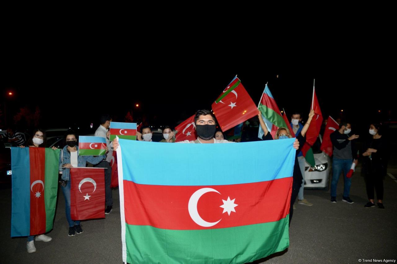 Rally held in Turkey in support of Azerbaijan [PHOTO]