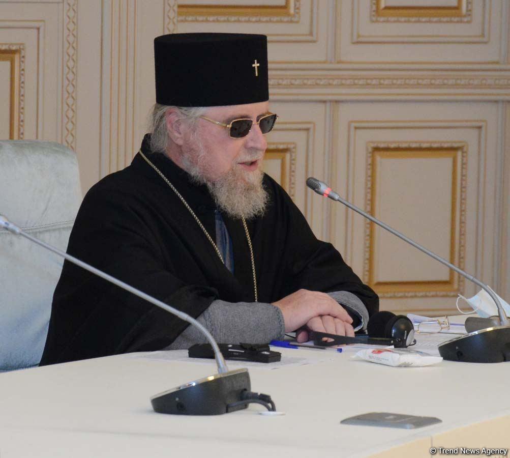 Orthodox Archbishop: Karabakh conflict - not inter-religious confrontation [PHOTO]