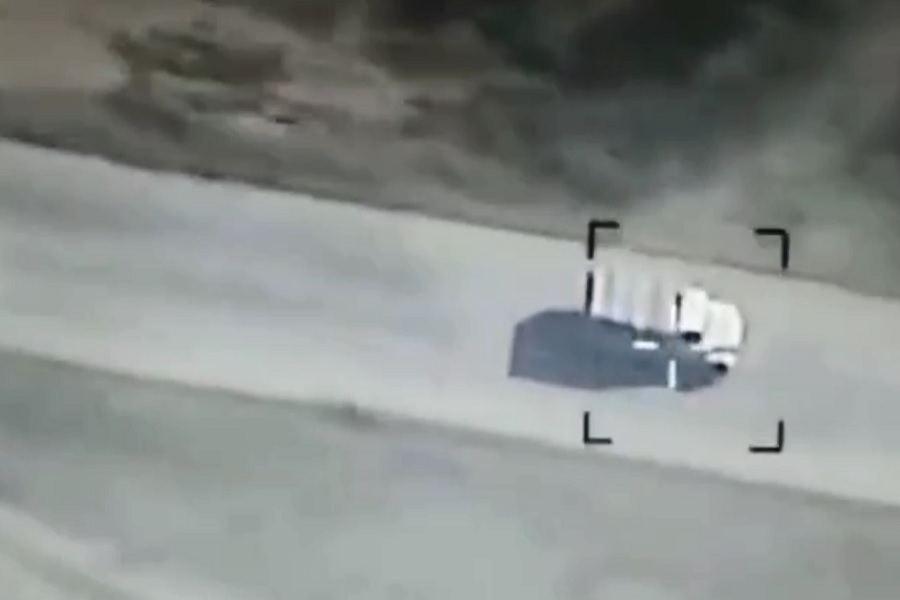 Another armored vehicle of Armenian armed forces destroyed [VIDEO]