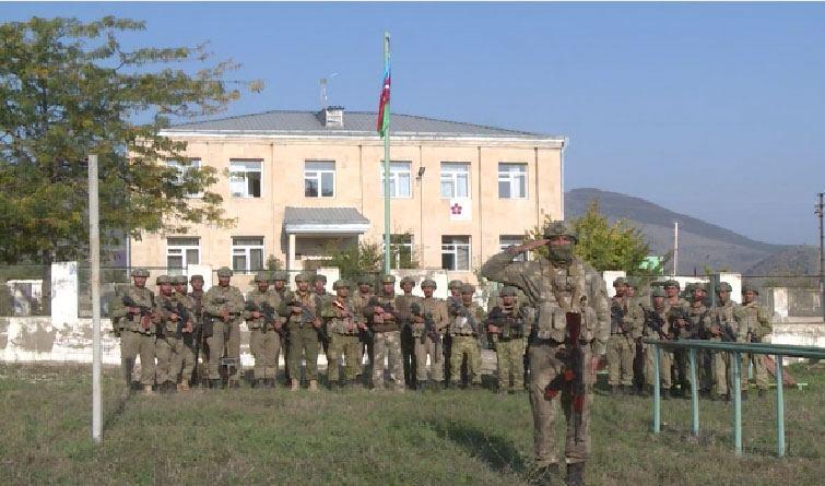 Azerbaijani flag in Zangilan city [VIDEO]