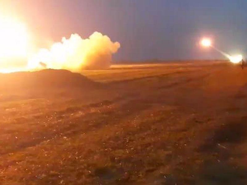 Night, day artillery firings of Azerbaijani Armed Forces [VIDEO]