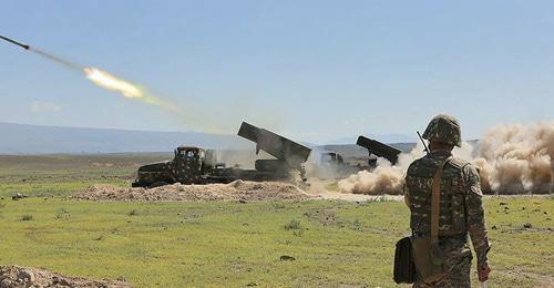Armenia shelling Azerbaijan’s Lachin and Gubadli districts from its territory
