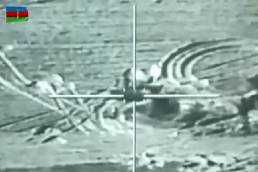 Azerbaijan Army uses precision weapons against Armenian Armed Forces [VIDEO]