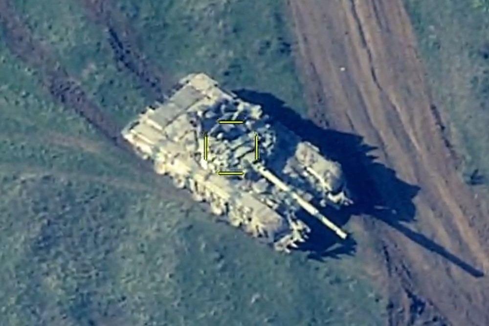 Armenian army's combat equipment destroyed [VIDEO]