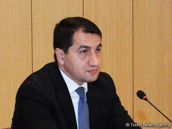Azerbaijani president's aide comments on French delegation's visit to Armenia