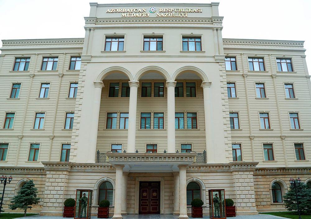 MoD: Info about Azerbaijani Armed Forces opening fire, disseminated by Armenia, unbased