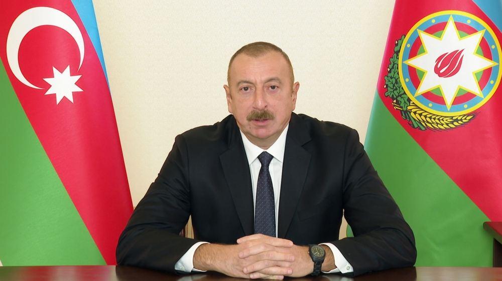 President Aliyev: Those wanting ceasefire provide weapons to Armenia [UPDATE]