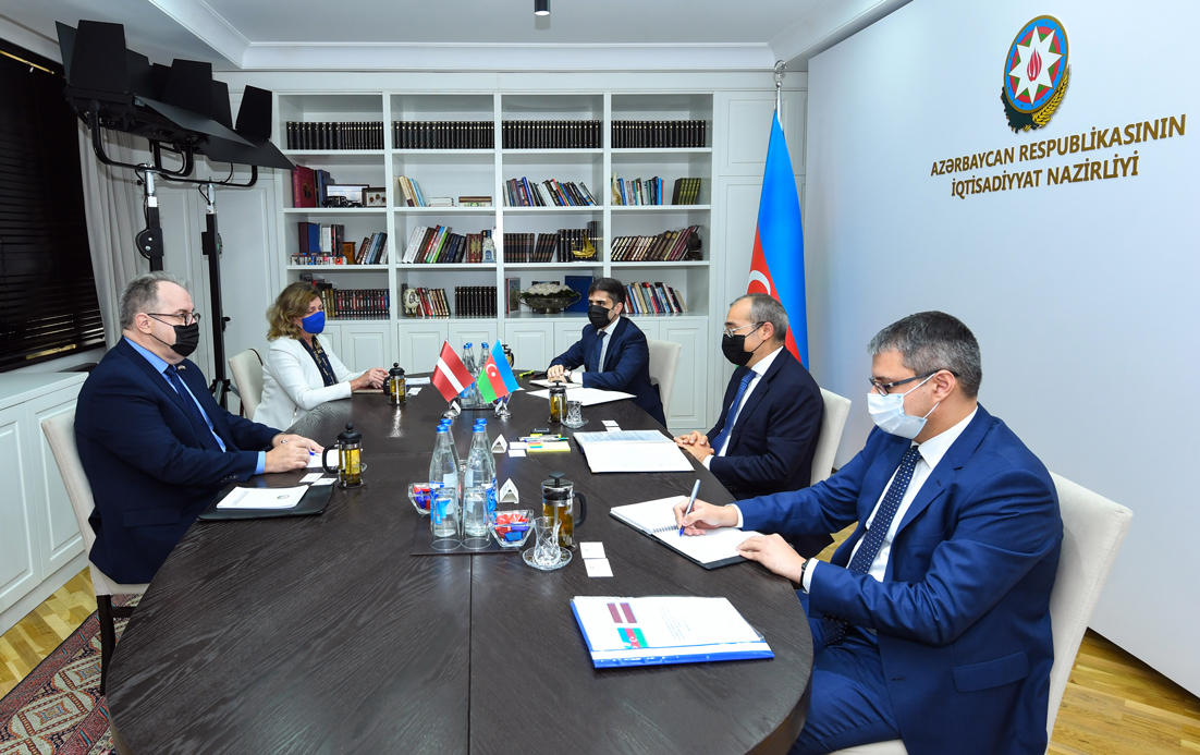 Azerbaijan, Latvia mull developing economic relations [PHOTO]