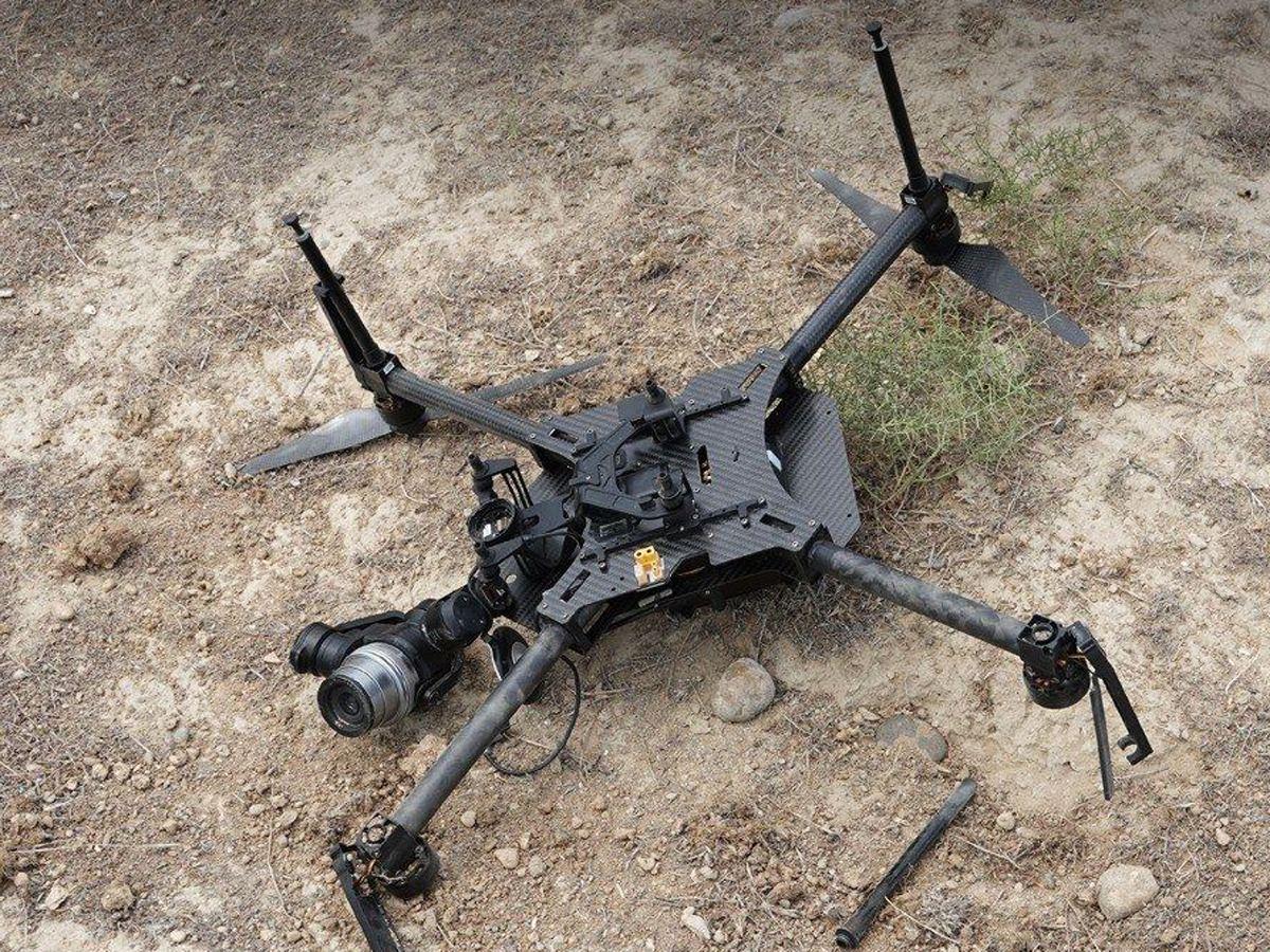 Armenian Armed Forces’ quadrocopter destroyed by Azerbaijani troops