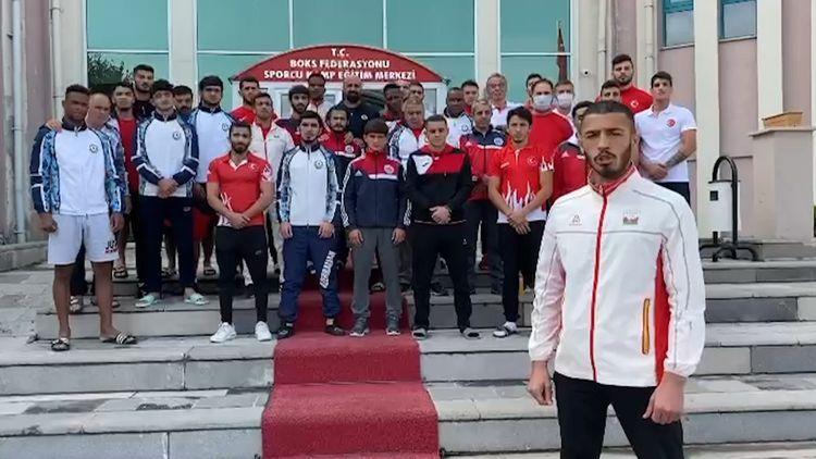 National boxers support Azerbaijani Army