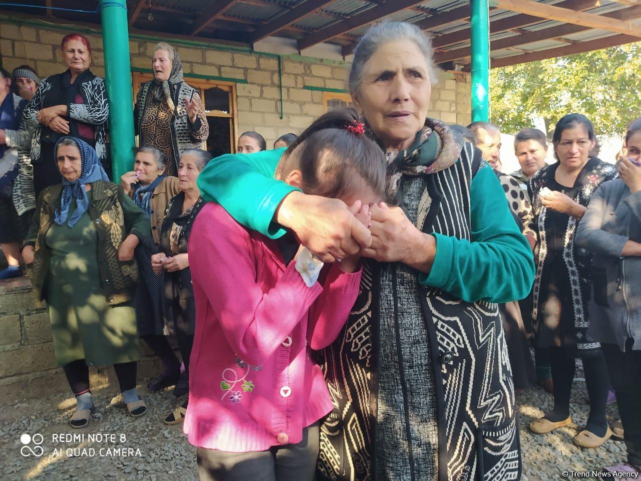Farewell ceremony held for 7-year-old girl killed due to Armenian missile attack [PHOTO]