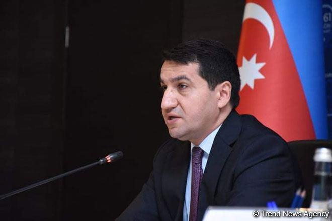 Azerbaijani presidential aide: Armenia using reactive missiles to attack civilians