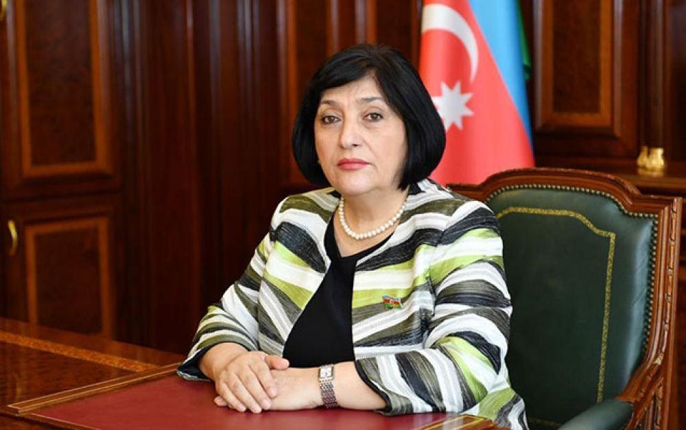 Azerbaijan's Parliament chairperson conglatulates citizens on Shusha city liberation